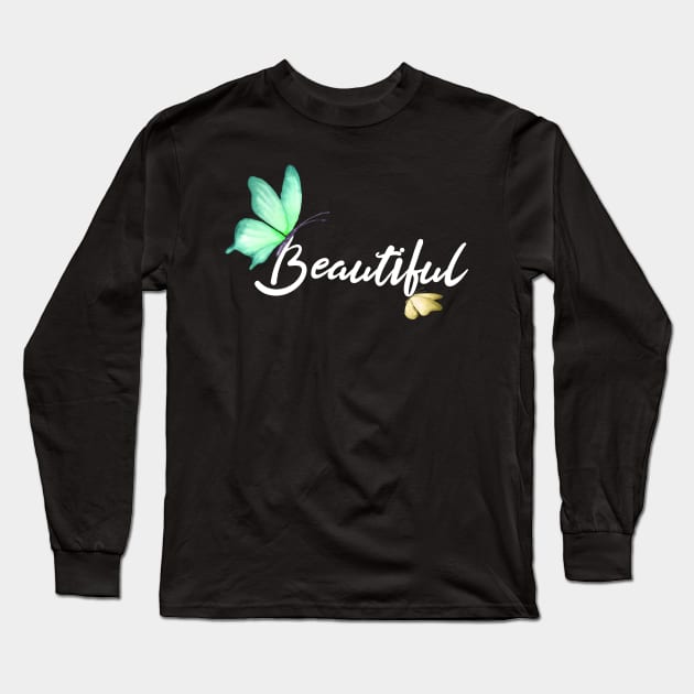 beautiful Long Sleeve T-Shirt by Soozy 